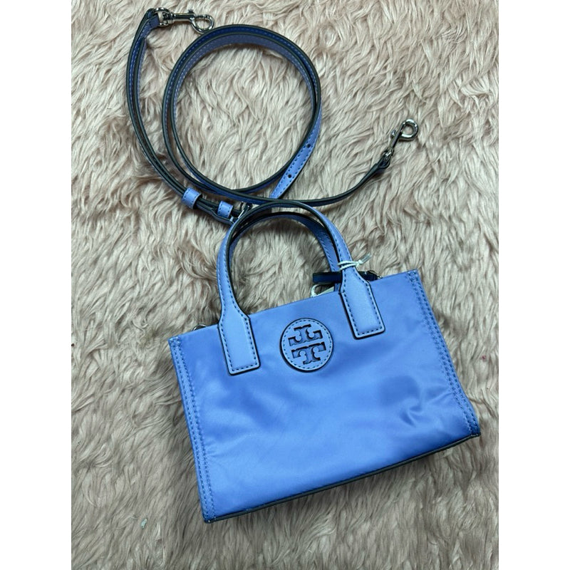 ORIG & IMPORTED TB Ella Nylon Mini Tote Bag PINK BLACK BLUE PURE