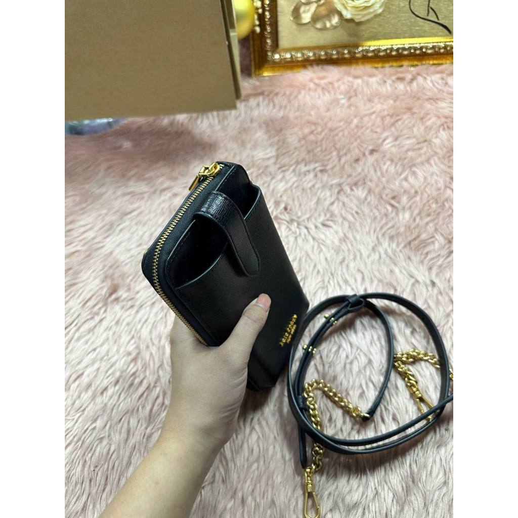 ORIG & IMPORTED Preloved KS Retail Morgan NS Crossbody Phone Mini Bag Black