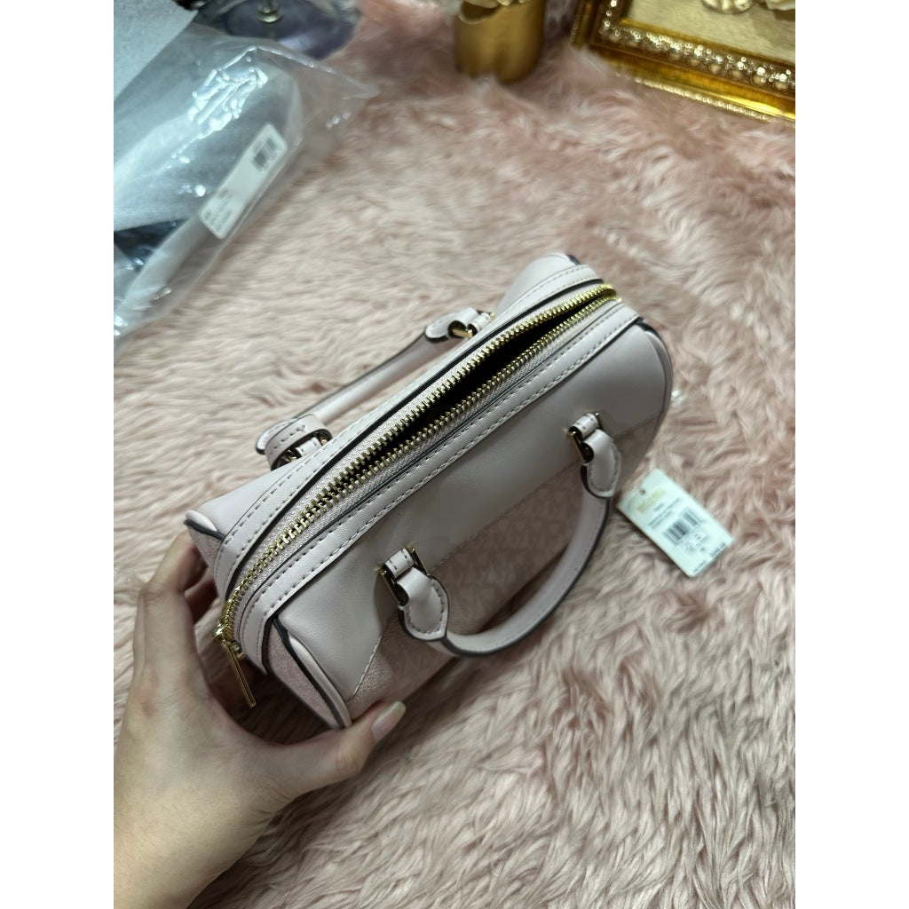 ORIG & IMPORTED MK Jet Set Travel Extra Small Duffle Crossbody Bag Pink