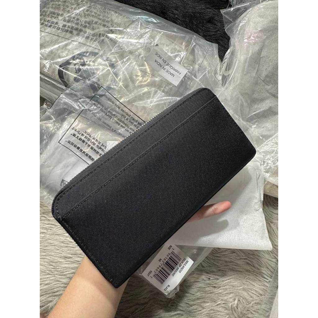 ORIG & IMPORTED MK Kent Nylon Long Men's Wallet BLACK
