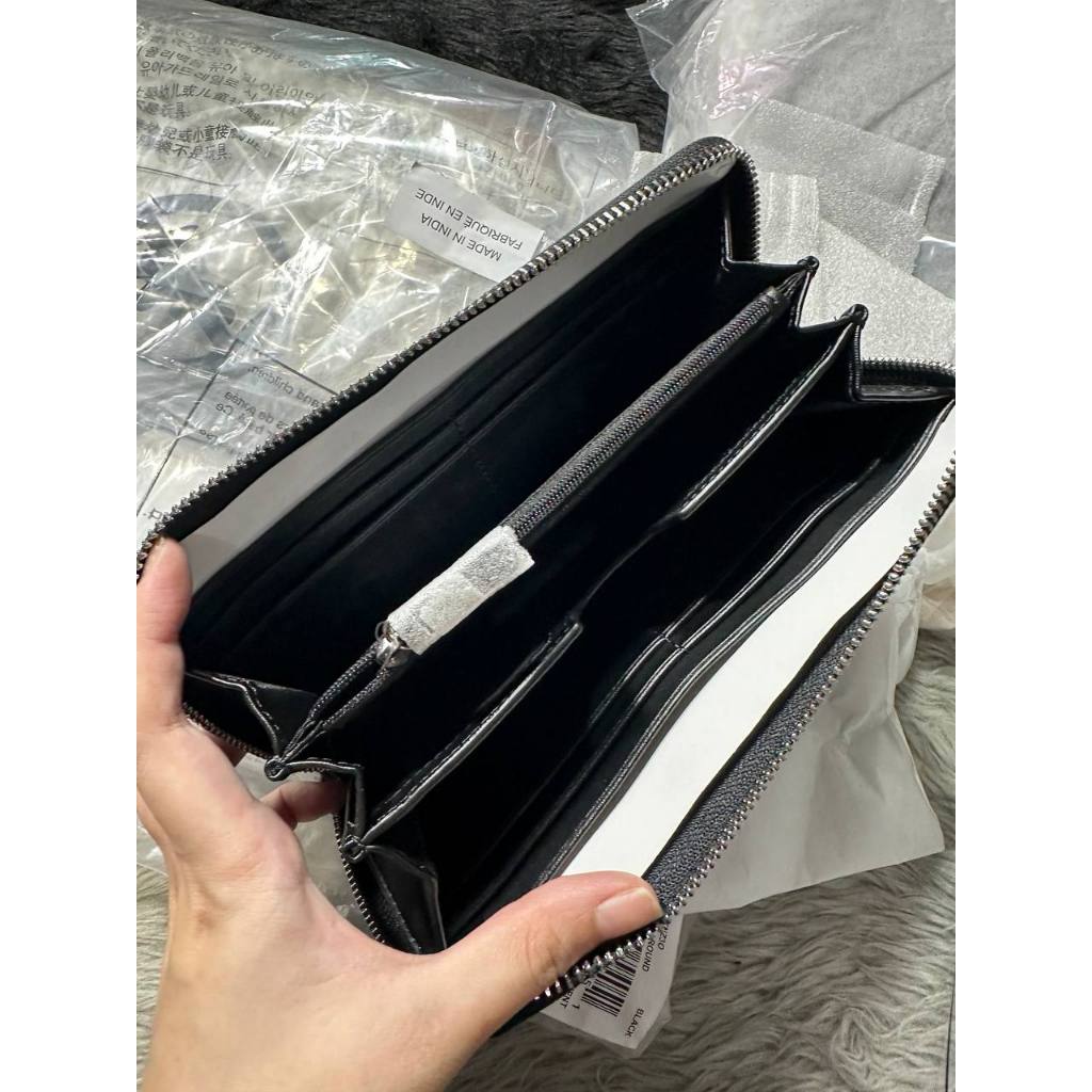 ORIG & IMPORTED MK Kent Nylon Long Men's Wallet BLACK