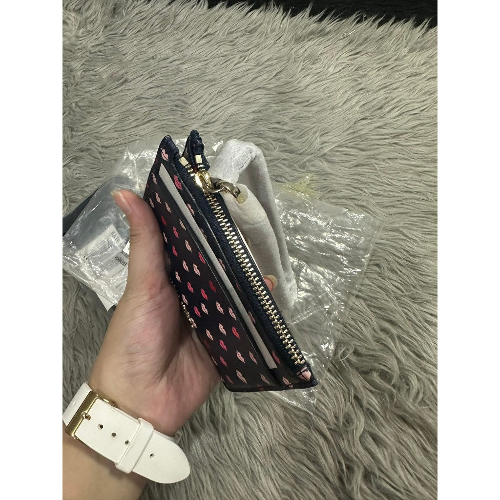 ORIG & IMPORTED KS Sylvia Lips Keychain Small Card Wallet