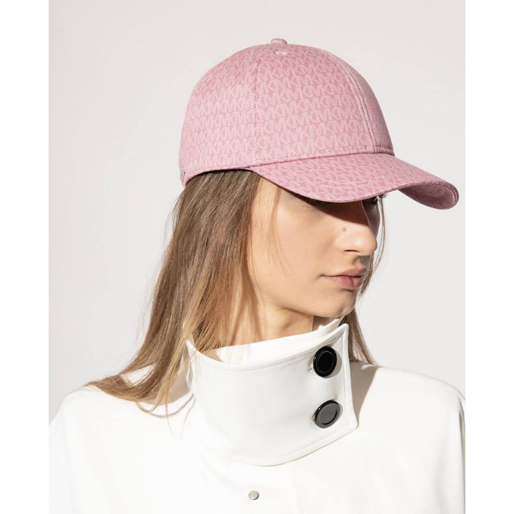 ORIG & IMPORTED MK Logo Print Organic Stretch Cotton Baseball Cap