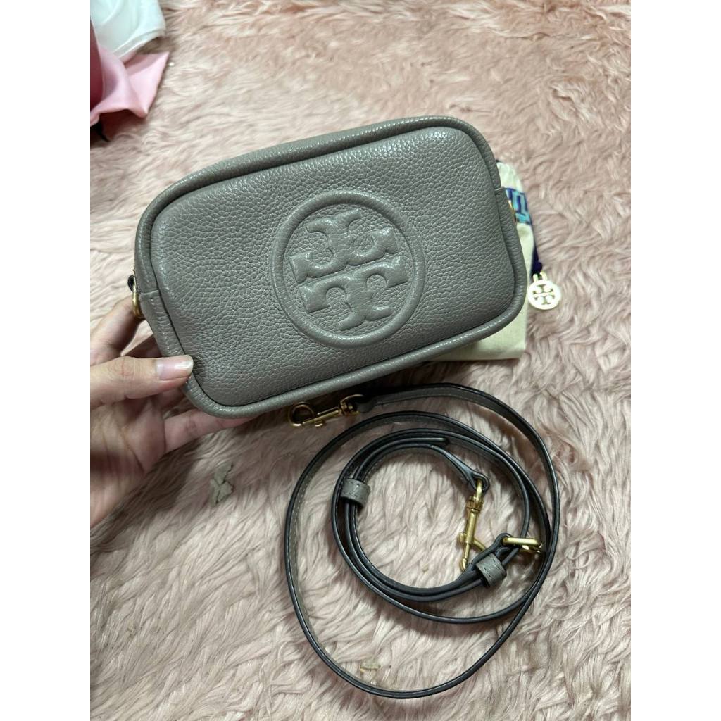 ORIG Preloved TB Perry Bombe Mini Bag Gray