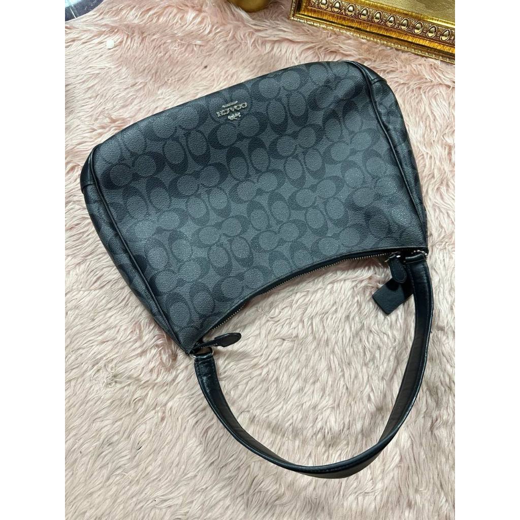 ORIG Preloved CCH Zip Hobo Shoulder Black Bag