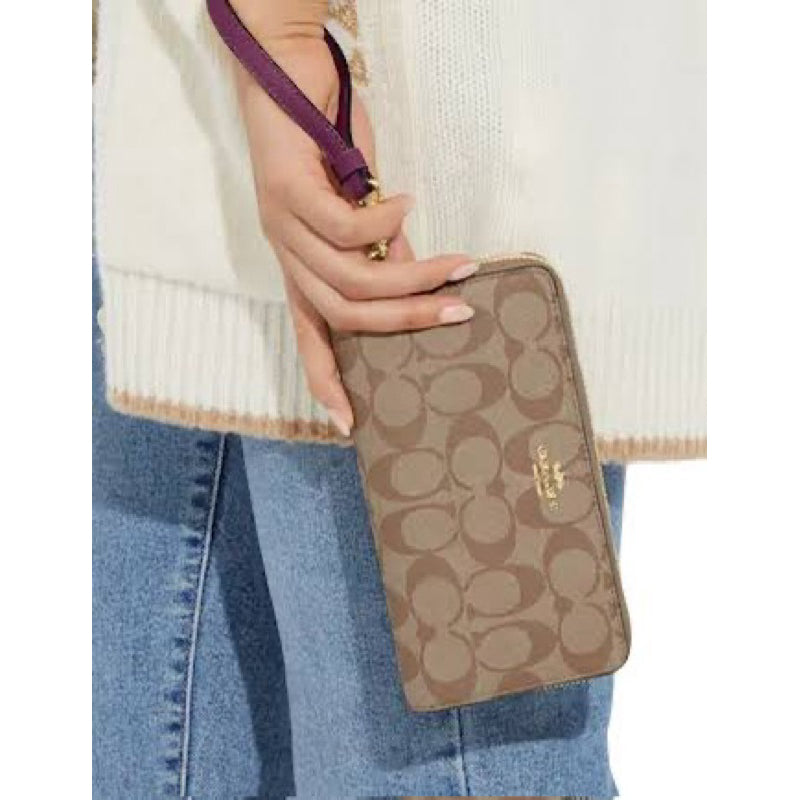 ORIG & IMPORTED CCH Long Zip Around Accordion Continental Women / Men Wallet