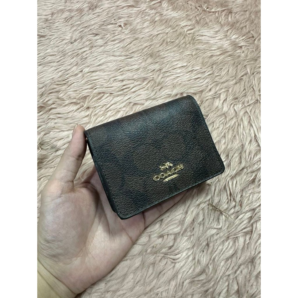 ORIG & IMPORTED CCH MWOC Mini Wallet On A Chain Small Wallet Brown