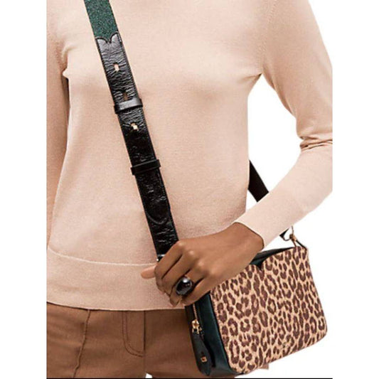 SALE! ❤️ ORIG & IMPORTED KS candid metallic leopard medium camera bag