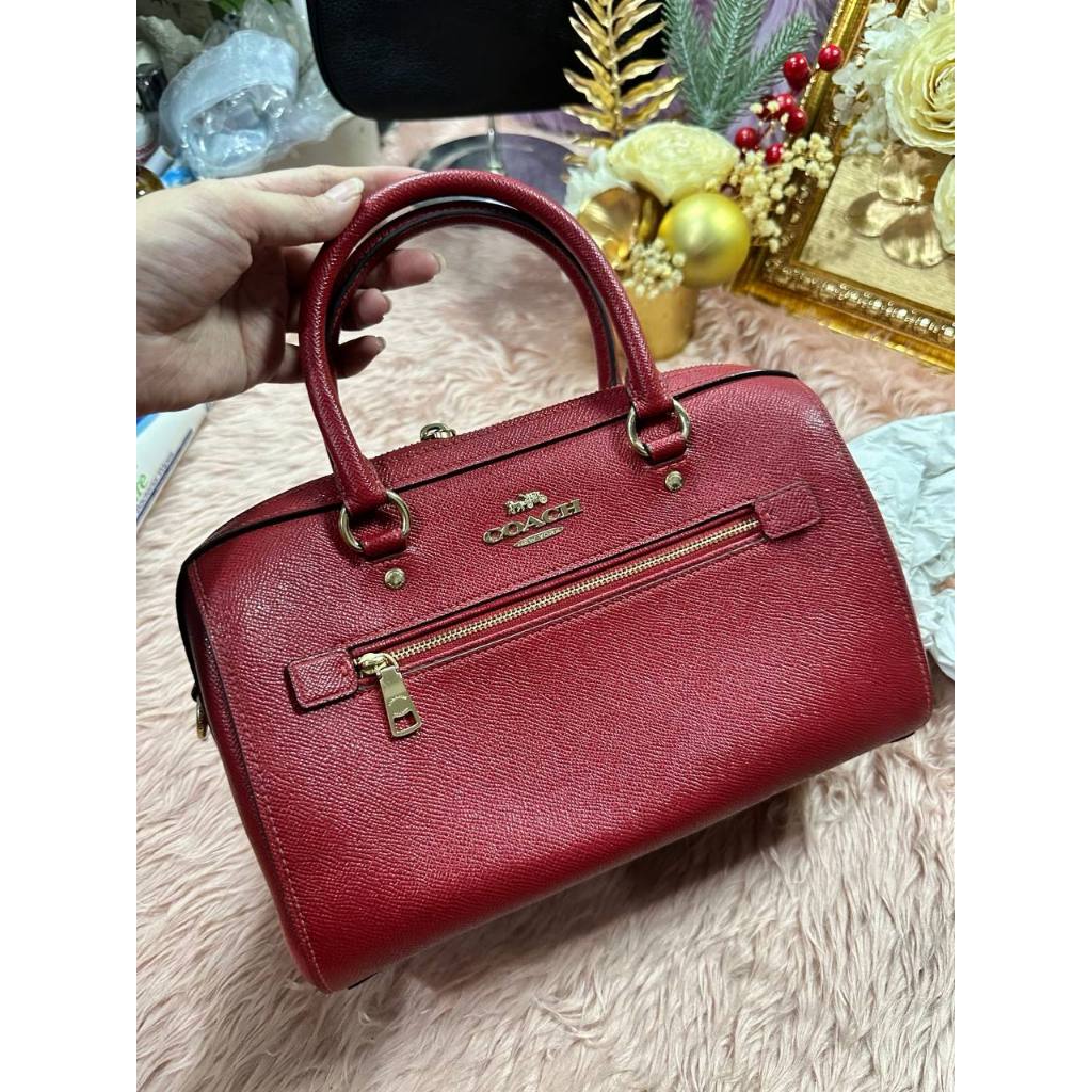 ORIG Preloved CCH Rowan Satchel Bag Cherry Red
