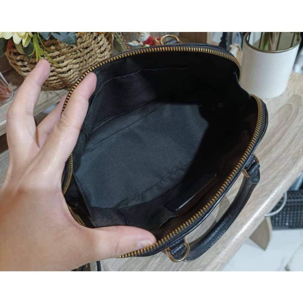 ORIG Preloved CCH Mini Sierra Alma Dome Black Bag
