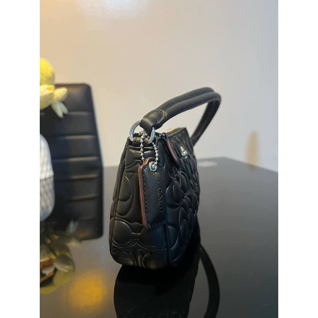 ORIG Preloved CCH Nolita 19 In Signature Leather Black Small Bag