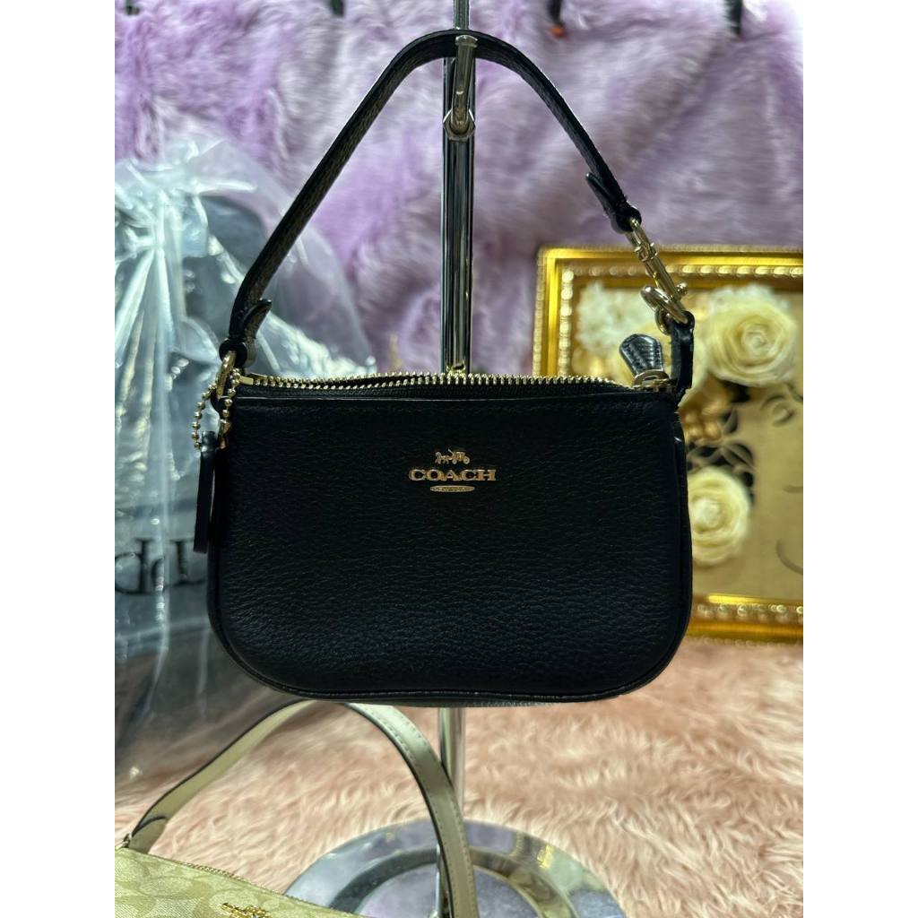 ORIG Preloved CCH Nolita 15 Small Black Wristlet Bag