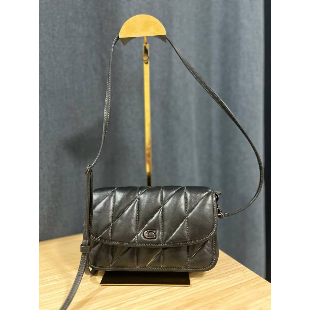 ORIG Preloved CCH Retail Hayden Crossbody With Quilting Black Bag