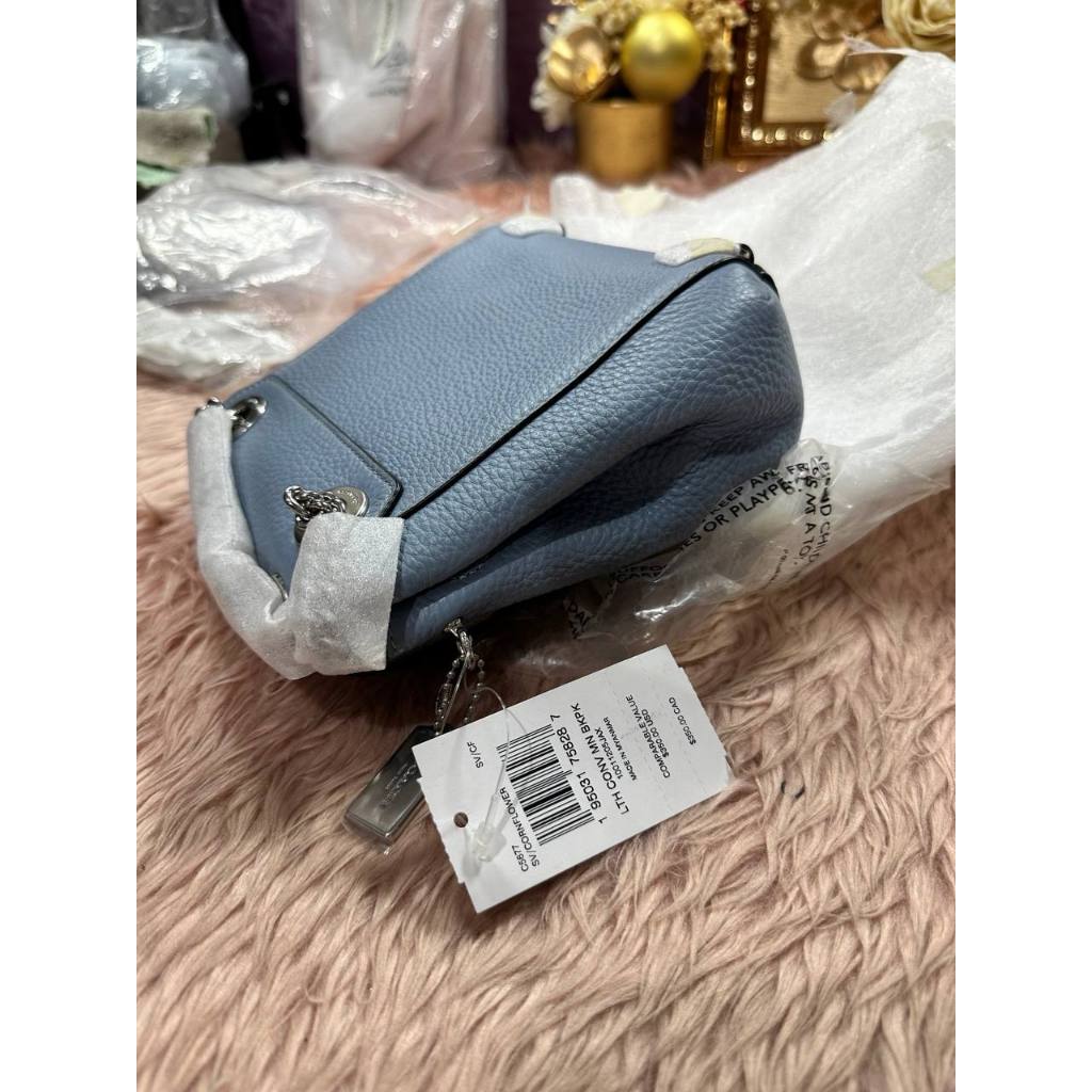 ORIG & IMPORTED CCH Convertible Mini Backpack Blue Small Bag