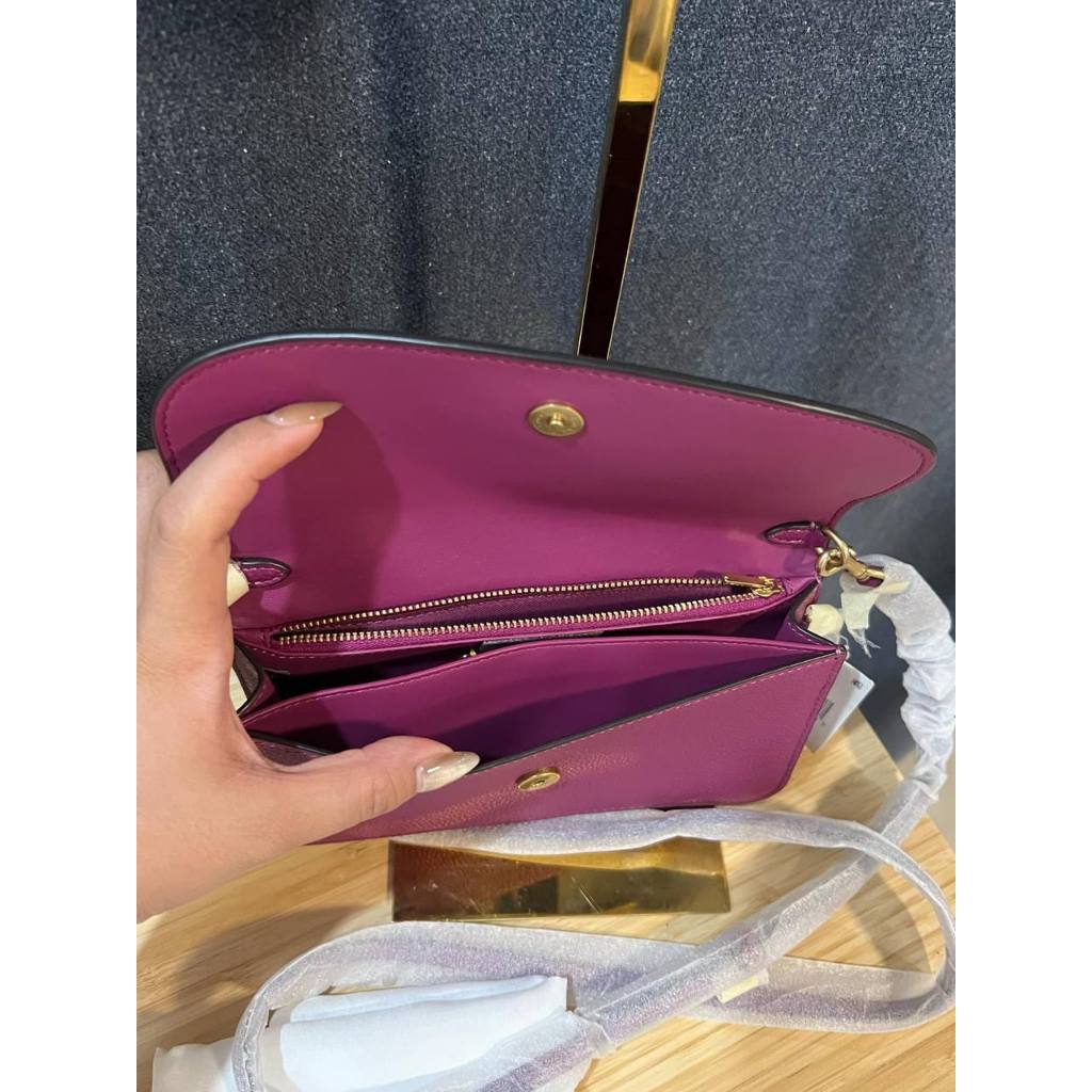 ORIG & IMPORTED CCH Retail Hayden Crossbody Deep Plum Dark Pink Small Bag