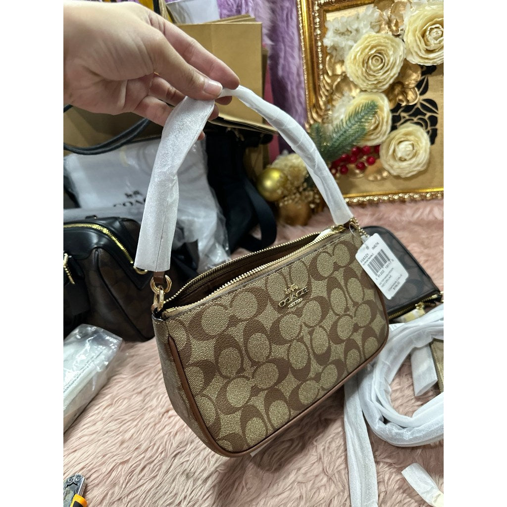 ORIG & IMPORTED CCH RARE Top Handle Nolita Small Bag Khaki Saddle Brown