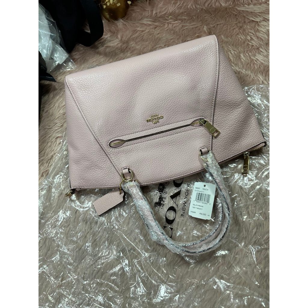ORIG & IMPORTED CCH Prairie Satchel Bag in Light Pink