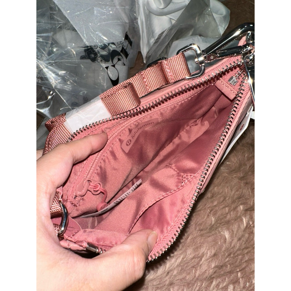 ORIG & IMPORTED LuluLemon City Essentials Mini Shoulder Bag 1L Pink