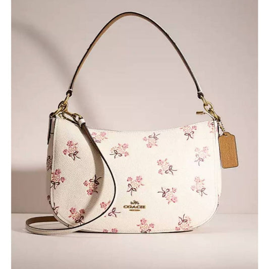 ORIG Preloved CCH Retail Chelsea Crossbody Bag with Floral Bow Print