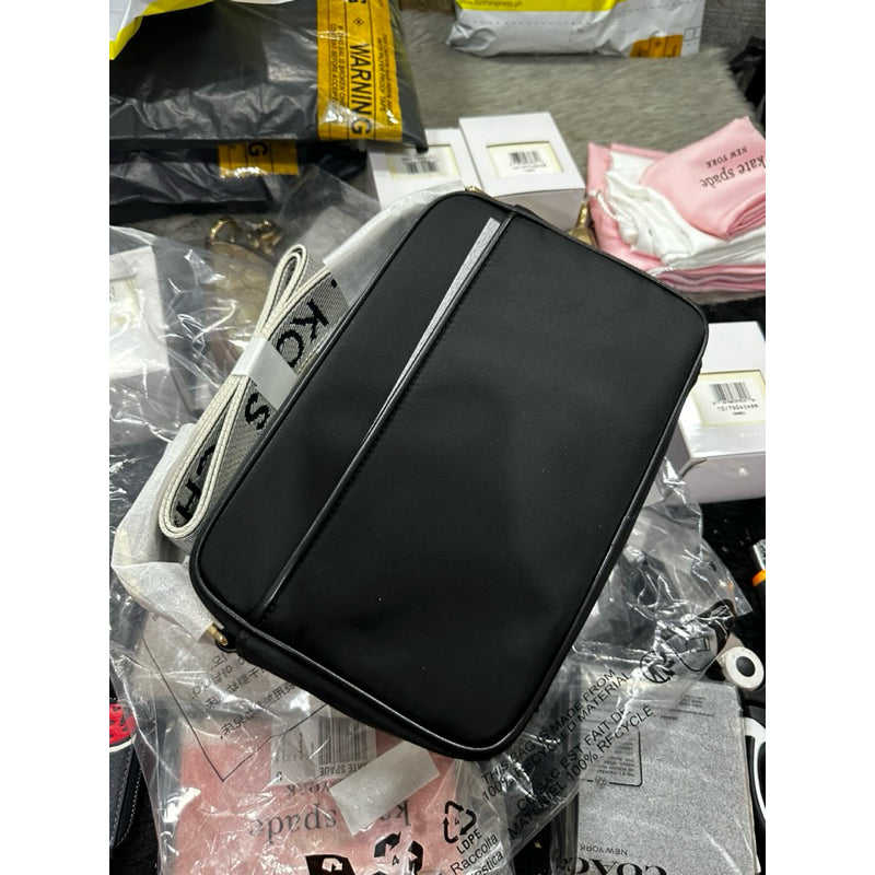 ORIG & IMPORTED MK Jet Set Large Nylon Gabardine Crossbody Bag