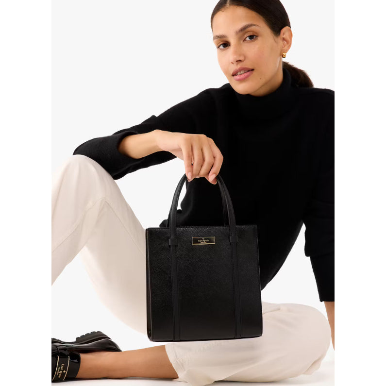 ORIG & IMPORTED KS Kenzie Small Tote Bag in Black