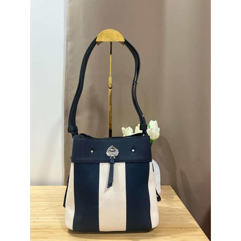 ORIG PRELOVED  KS Marti Small Bucket Bag Jacquard Blue