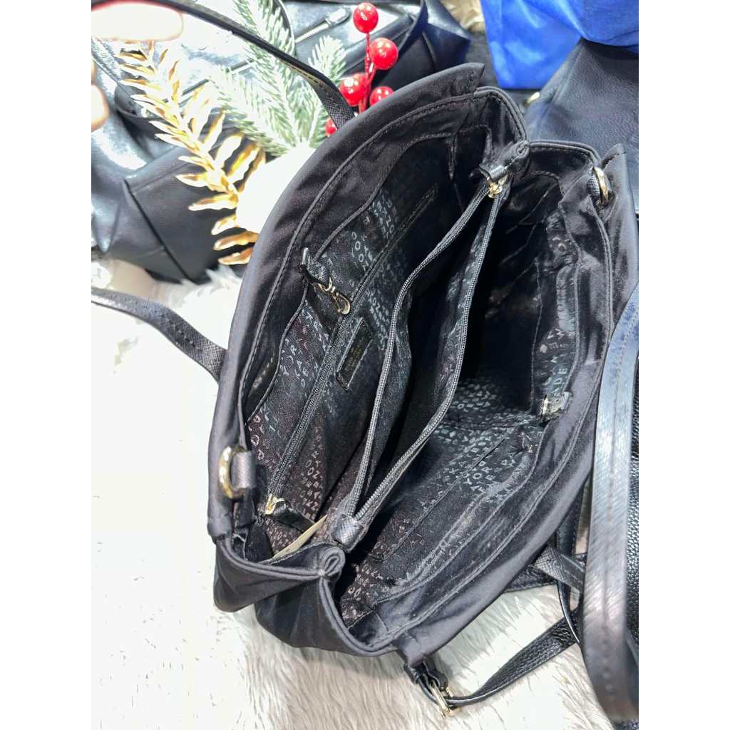 ORIG Preloved KS Blake Avenue Small Loden Nylon Black Bag