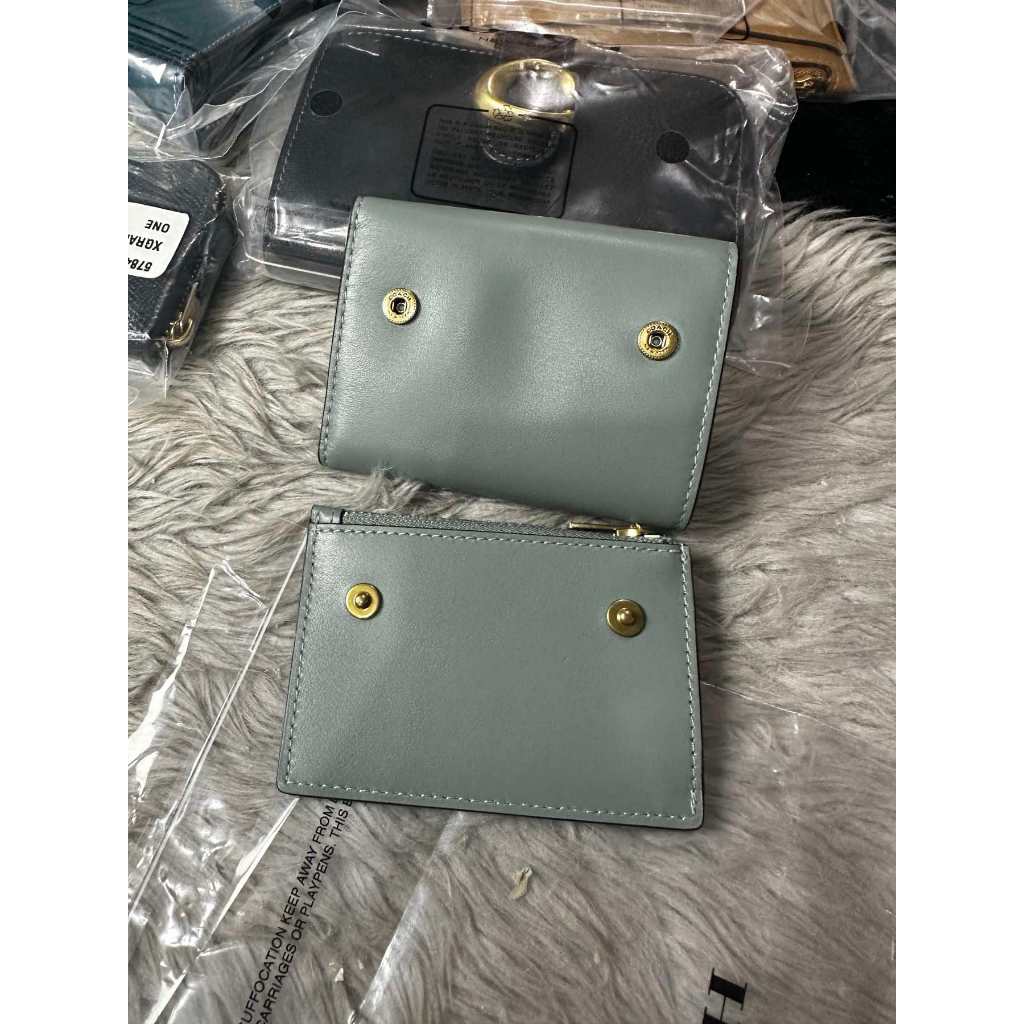 ORIG & IMPORTED CCH Retail Essential Card Holder 2 in 1 Small Wallet Blue Green