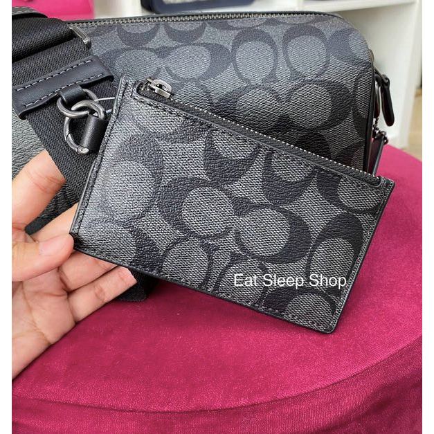 ORIG & IMPORTED CCH Detachable Black Wallet Keychain Charm