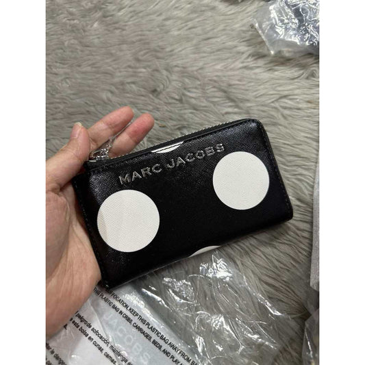 ORIG & IMPORTED MJ Spots Small Zip Card Case Wallet