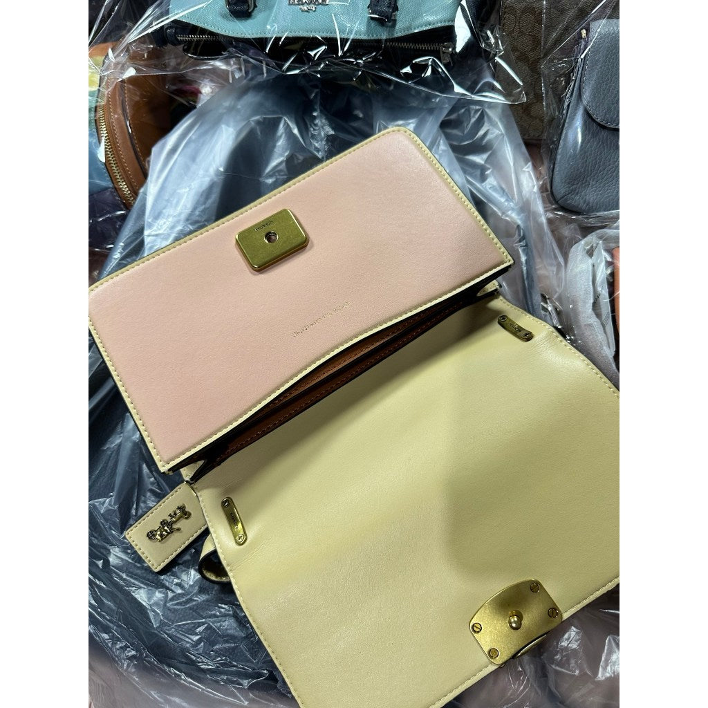ORIG Preloved CCH Retail Bandit Shoulder Bag Yellow Colorblock