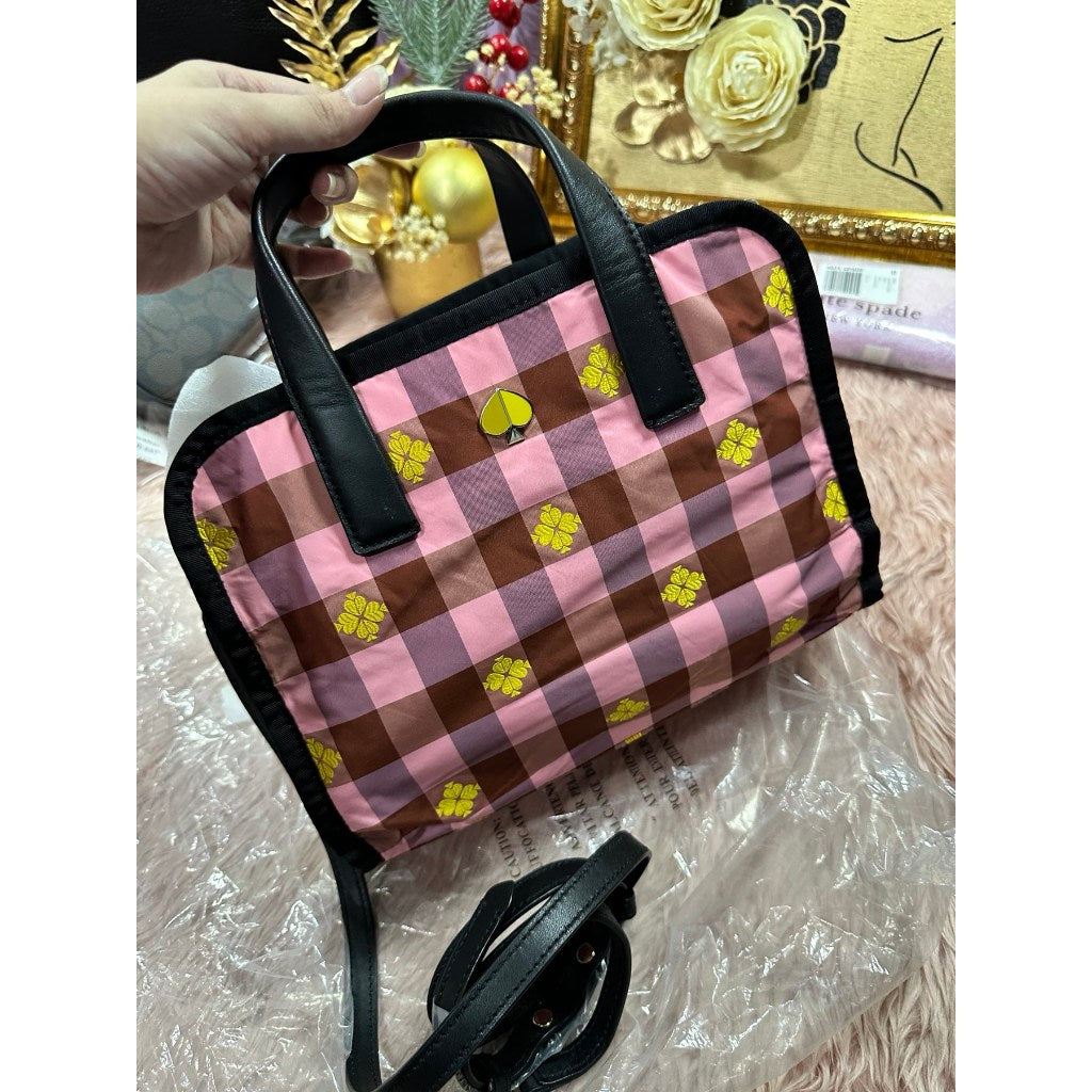 ORIG & IMPORTED KS Morley Medium Tote Nylon Retail Pink Bag
