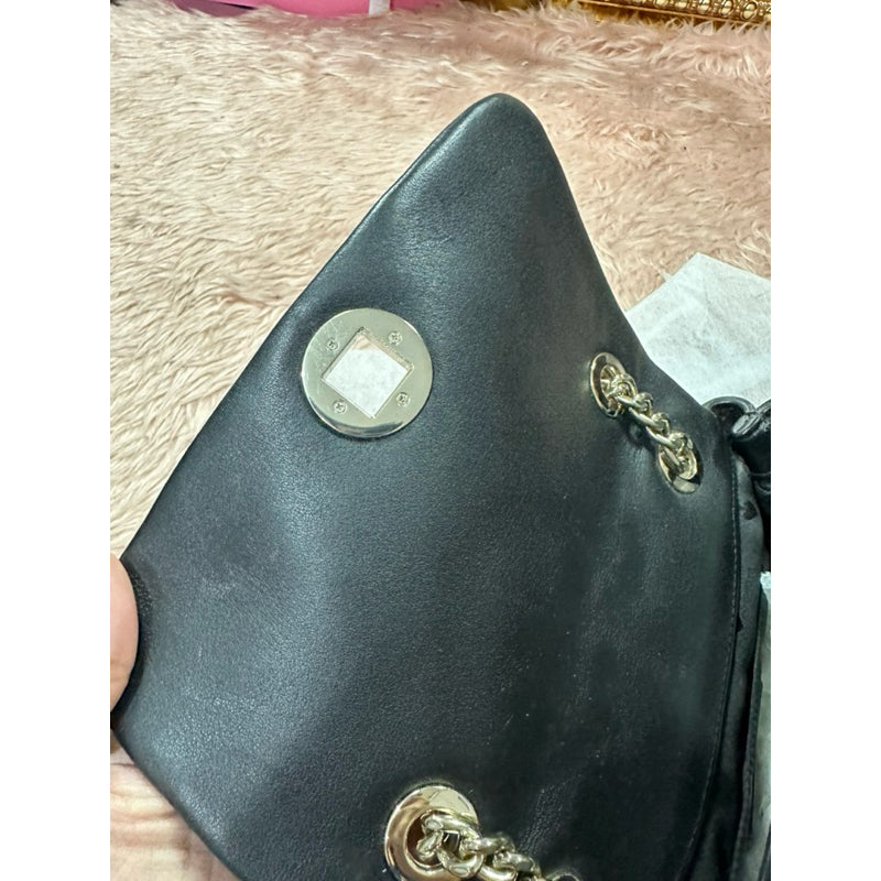 ORIG PRELOVED Natalia Small Flap Crossbody Black Bag