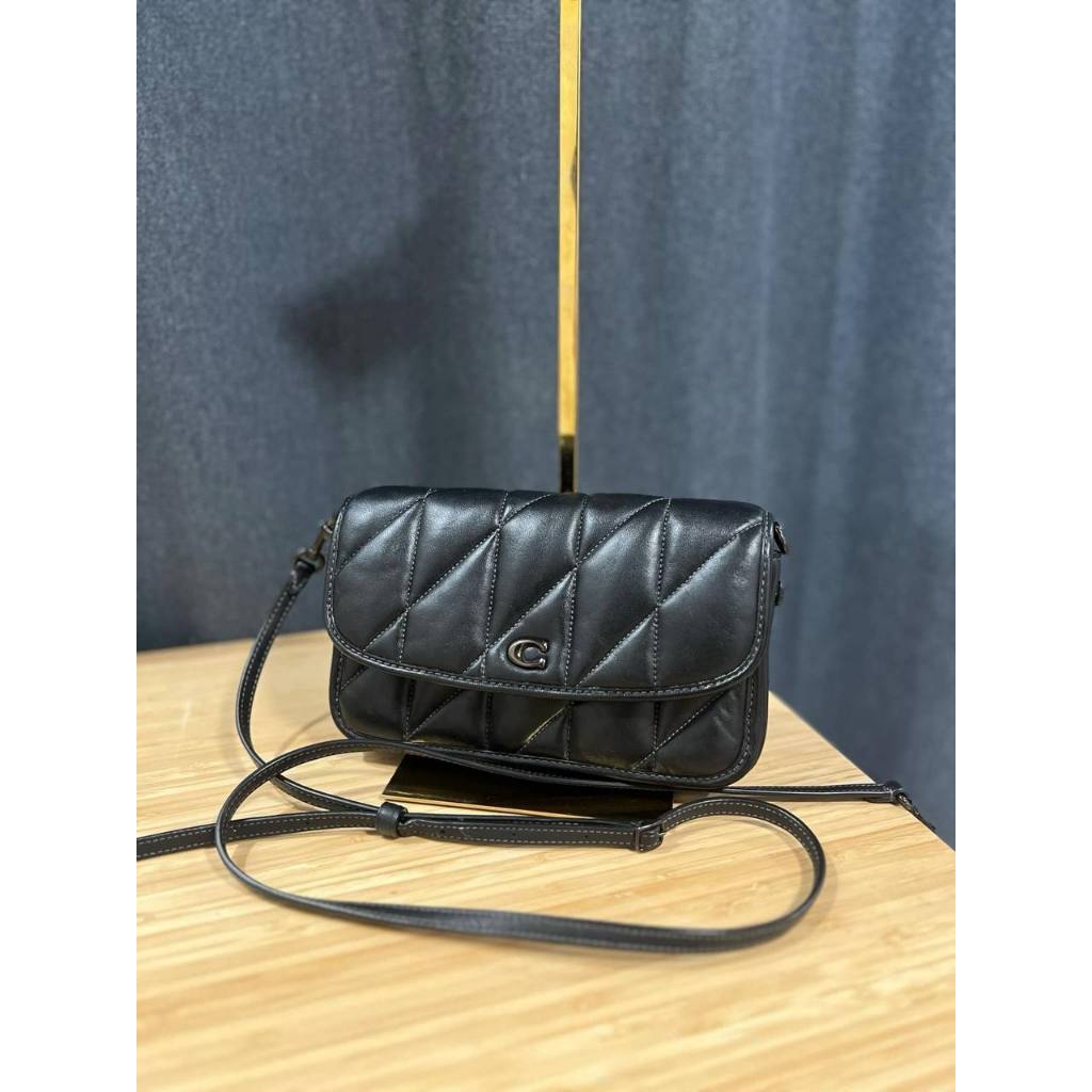 ORIG Preloved CCH Retail Hayden Crossbody With Quilting Black Bag