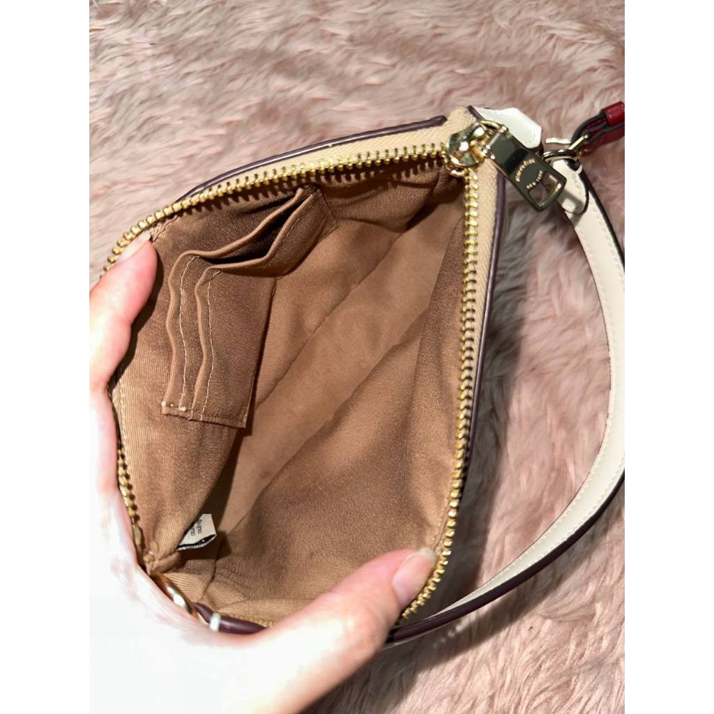 ORIG Preloved CCH Nolita 19 In Signature Canvas Small Sand/Chalk Bag
