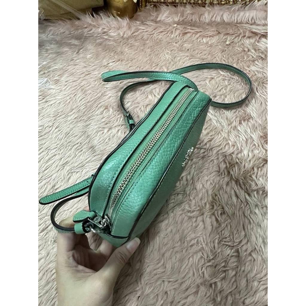 ORIG Preloved Disney X CCH RARE Mini Camera Bag With Tiana Green Small Bag