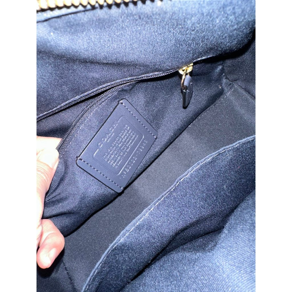 ORIG Preloved CCH Rowan Satchel Bag Navy Blue