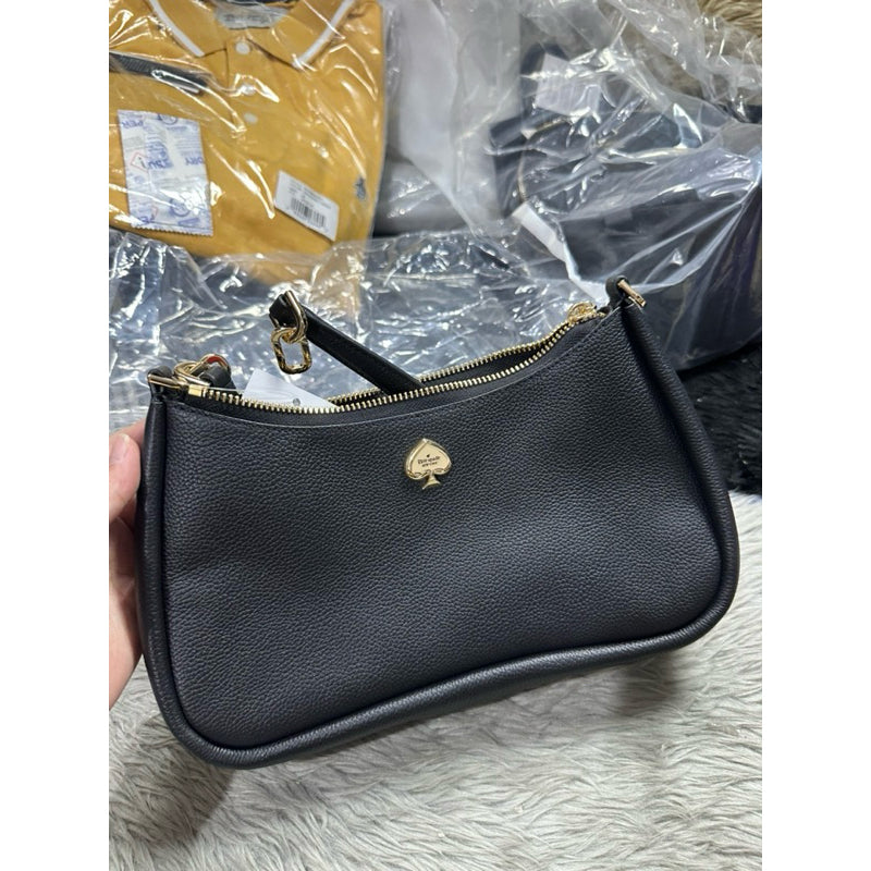 ORIG & IMPORTED KS Kayla Small Convertible Shoulder Bag White black brown red