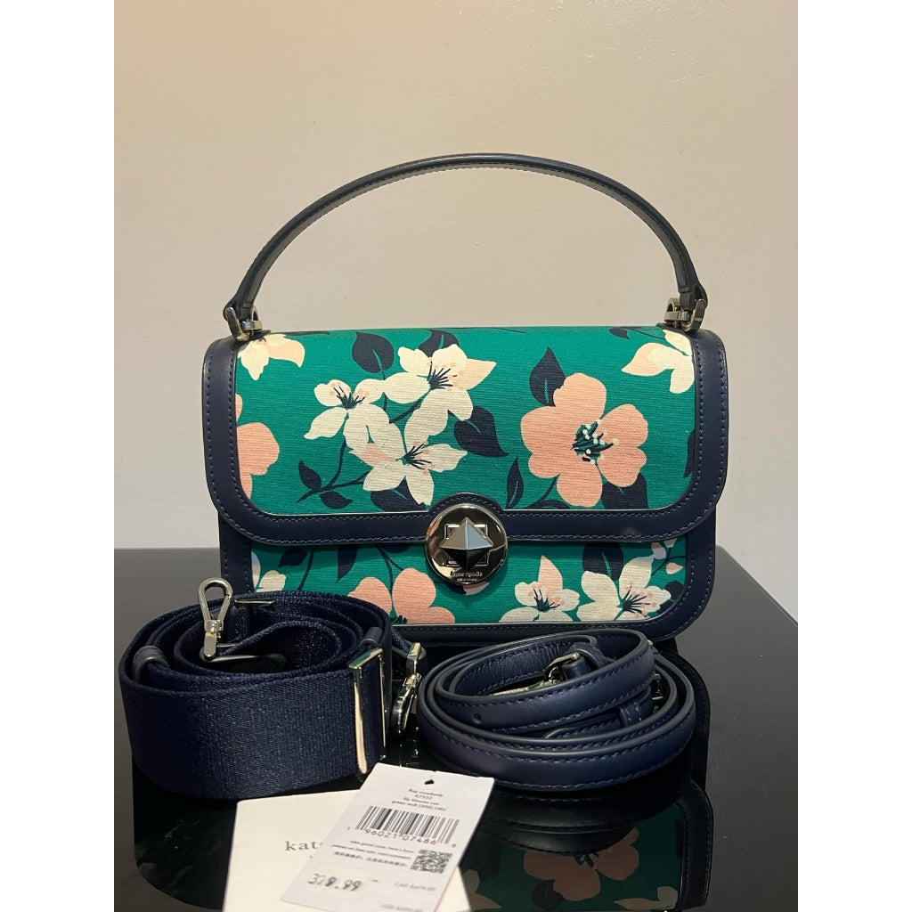 ORIG PRELOVED  KS Audrey Flap Crossbody Small Green Bag