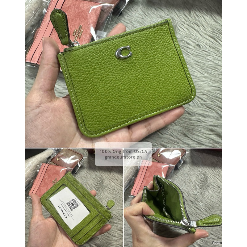 ORIG & IMPORTED Co@ch MINI SKINNY ID CASE CARD HOLDER SMALL WALLET - ORIG, US IMPORTED