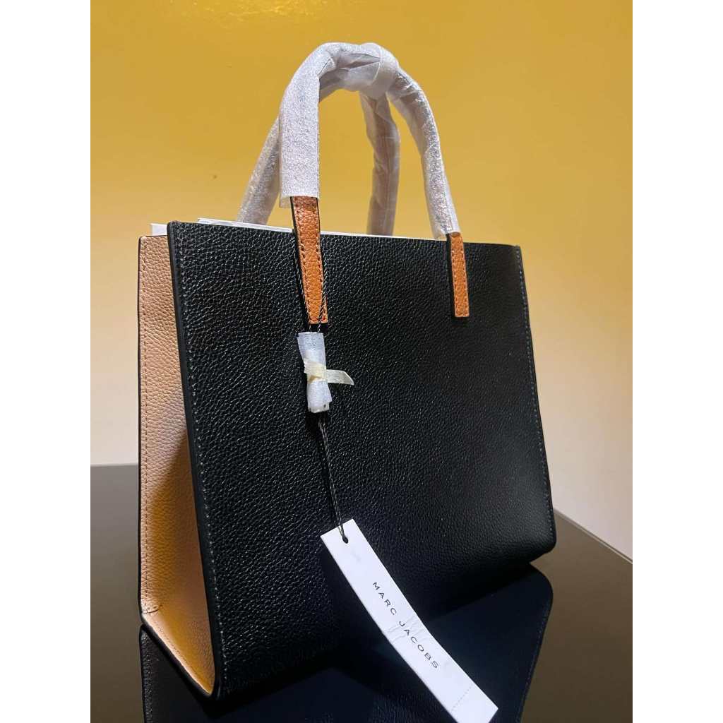 ORIG & IMPORTED MJ Mini Grind Satchel Tote Bag Smoked Almond