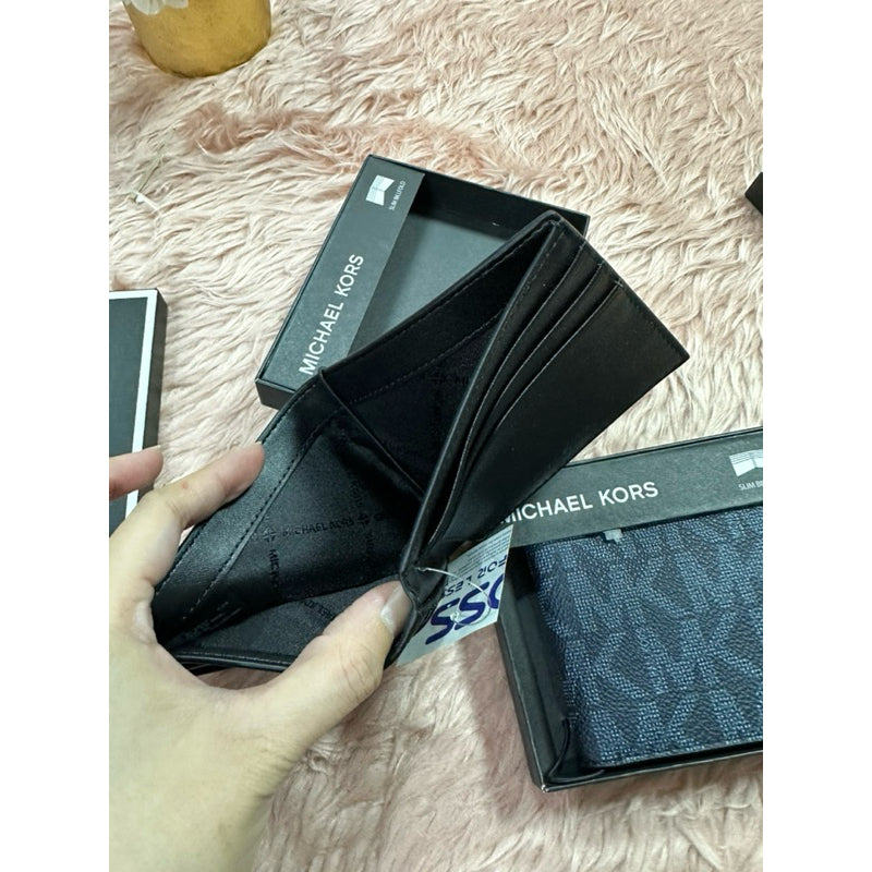 ORIG & IMPORTED MK Slim Bifold Wallet for Men