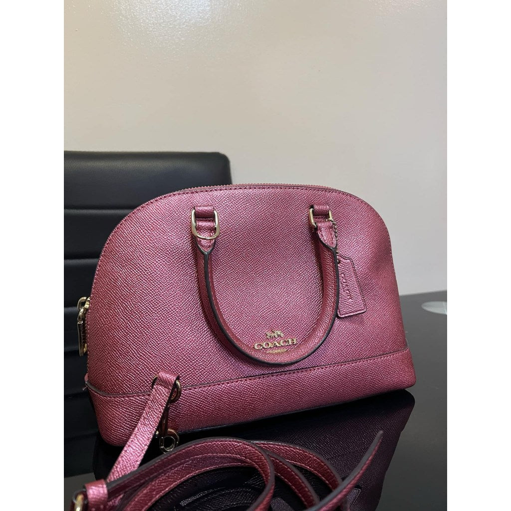 ORIG Preloved CCH Mini Sierra Satchel Metallic Pink Small Bag