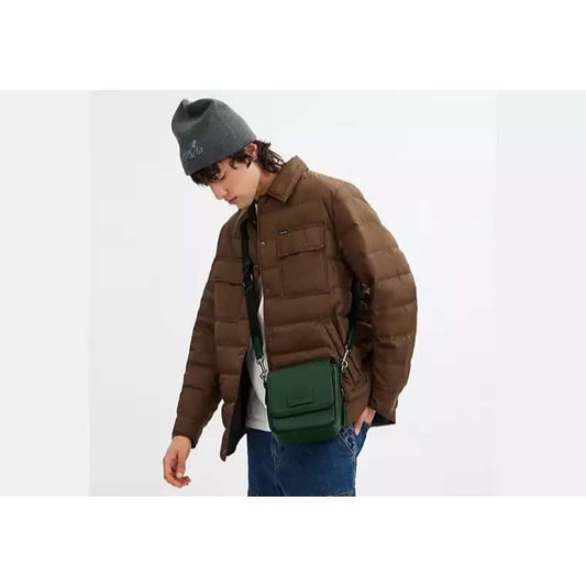 ORIG & IMPORTED CCH Lucas Crossbody Men Flap Bag Green