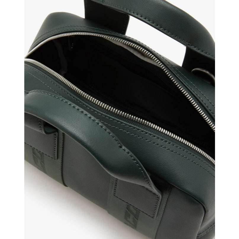 ORIG & IMPORTED LCT Unisex Contrast Inscriptions Gym Green Duffle Satchel Bag