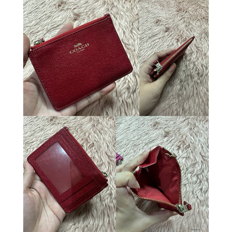 ORIG & IMPORTED Co@ch MINI SKINNY ID CASE CARD HOLDER SMALL WALLET - ORIG, US IMPORTED