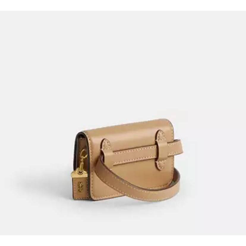 ORIG & IMPORTED CCH Retail Bandit Card Case Belt Micro Bag Ivory