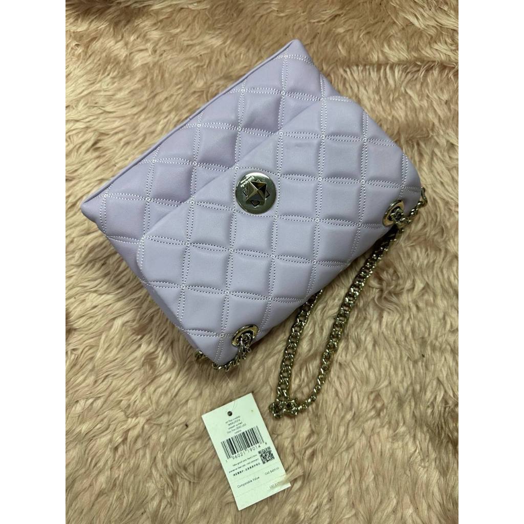ORIG & IMPORTED KS Natalia Small Flap Crossbody Bag Purple