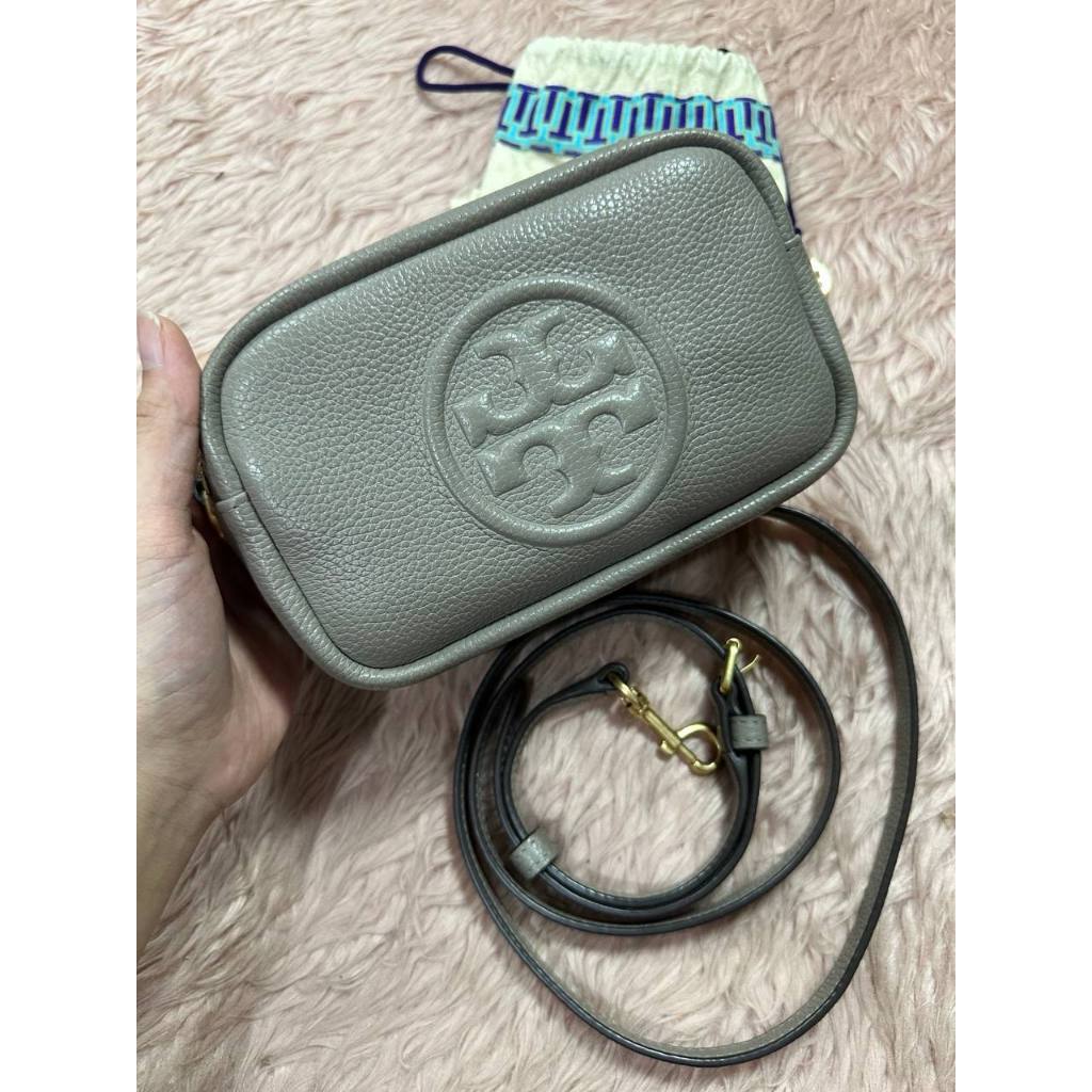 ORIG Preloved TB Perry Bombe Mini Bag Gray