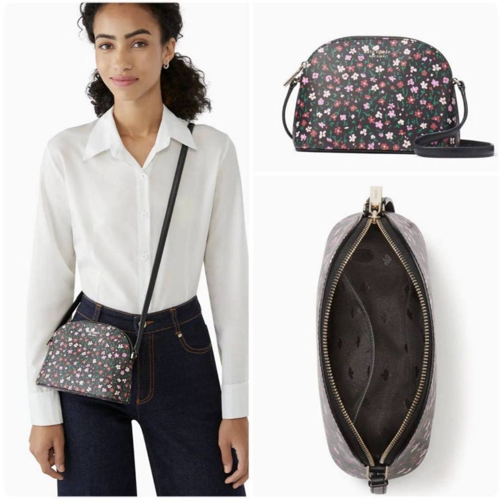 ORIG & IMPORTED KS Schuyler Small Dome Floral Crossbody Bag